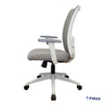 FC DYANAMIC MEDIUM WHITE WORKSTATION OFFICE CHAIR