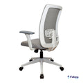 FC DYANAMIC MEDIUM WHITE WORKSTATION OFFICE CHAIR