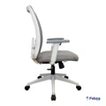 FC DYANAMIC MEDIUM WHITE WORKSTATION OFFICE CHAIR